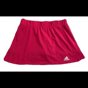 Adidas pleated mini tennis skort